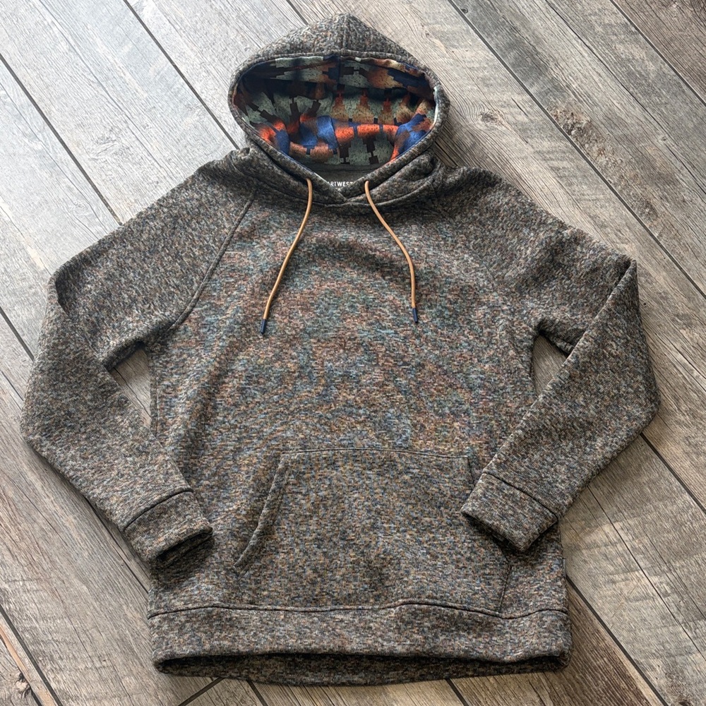 The Buckle DepartWest Men's Multicolor Patterned Hoodie